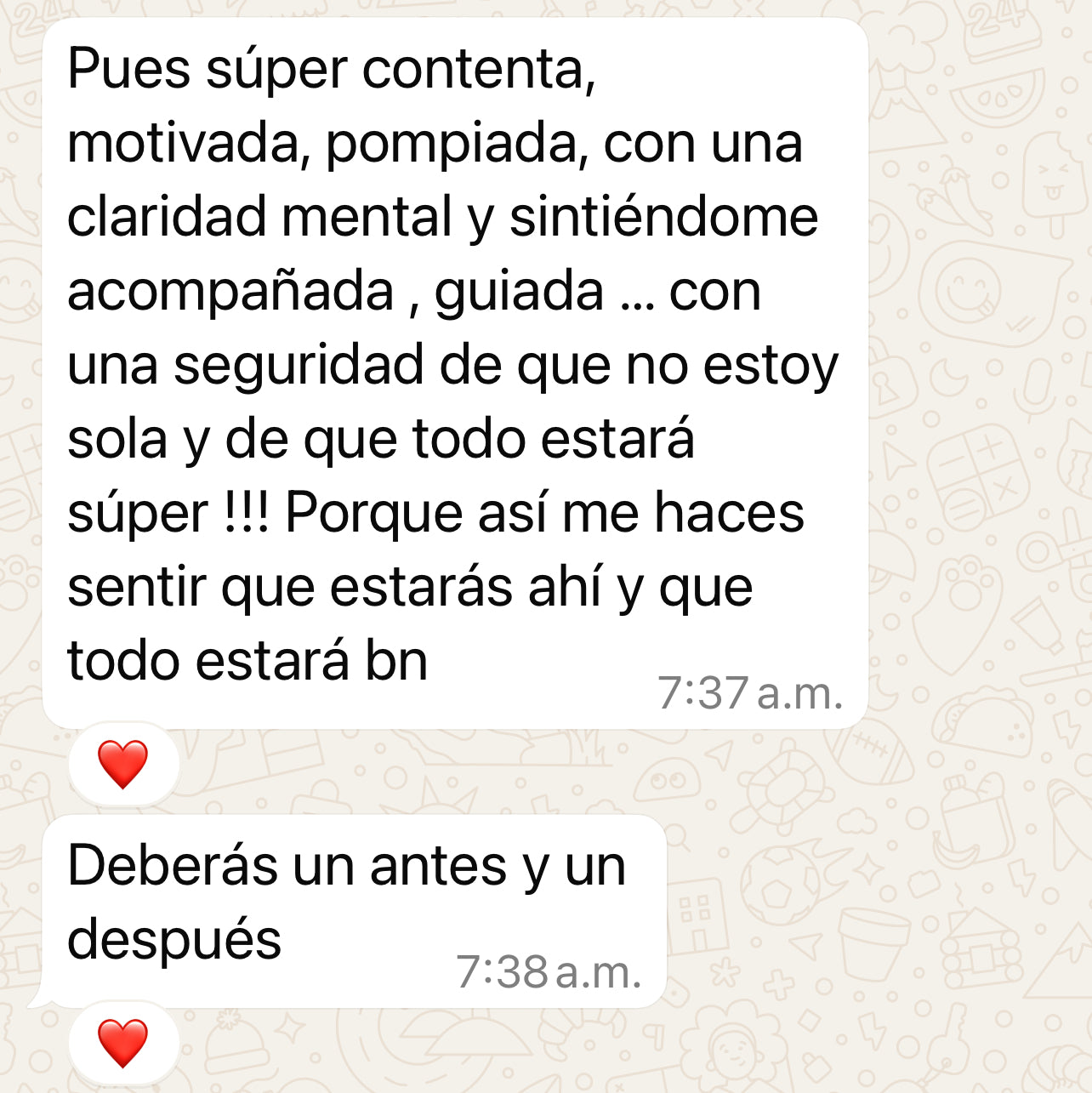 Dejé de sabotearme