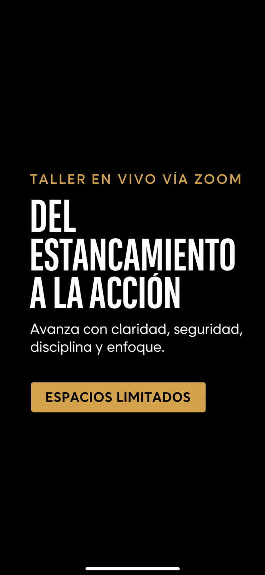 Del estancamiento a la acción (jueves 23 octubre 8pm)